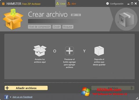 Skärmdump Hamster Free ZIP Archiver för Windows 10