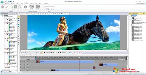 Skärmdump VSDC Free Video Editor för Windows 10