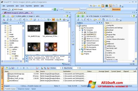Skärmdump SmartFTP för Windows 10