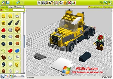 Skärmdump LEGO Digital Designer för Windows 10