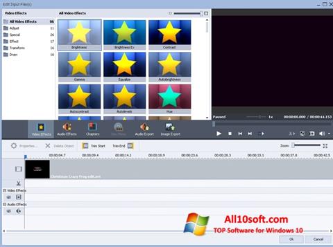 Skärmdump AVS Video Converter för Windows 10