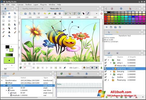 Skärmdump Synfig Studio för Windows 10