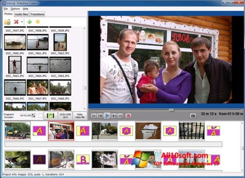 Skärmdump Bolide Slideshow Creator för Windows 10