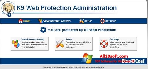 Skärmdump K9 Web Protection för Windows 10
