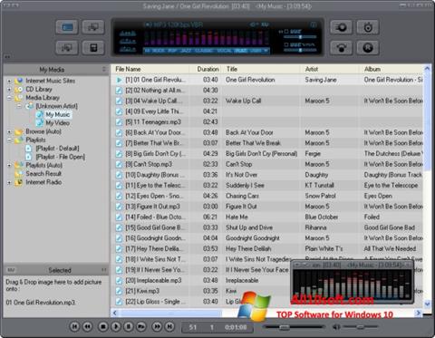 Skärmdump JetAudio för Windows 10