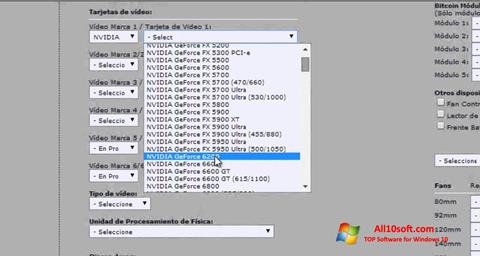 Skärmdump Power Supply Calculator för Windows 10