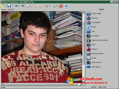 Skärmdump Nero PhotoSnap för Windows 10