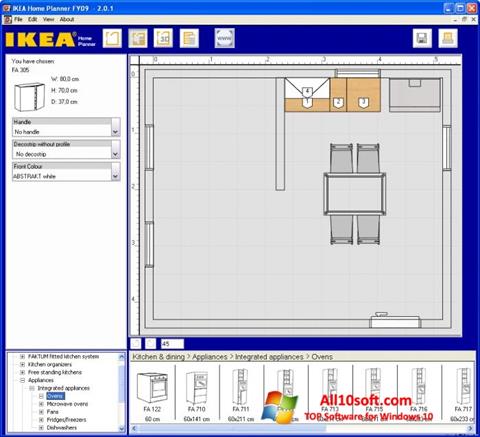 Skärmdump IKEA Home Planner för Windows 10
