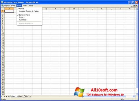 Skärmdump Excel Viewer för Windows 10