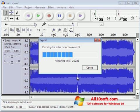 Skärmdump Lame MP3 Encoder för Windows 10