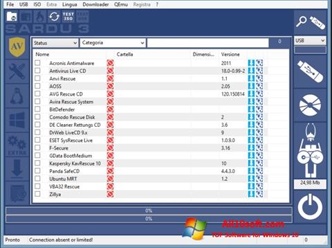 Skärmdump Multi Boot USB för Windows 10