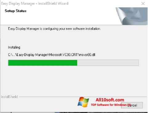 Skärmdump Easy Display Manager för Windows 10
