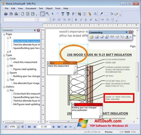Skärmdump Infix PDF Editor för Windows 10