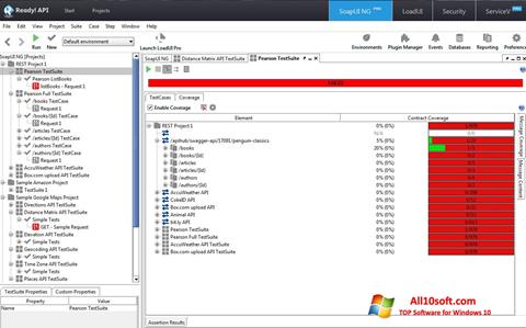 Skärmdump SoapUI för Windows 10
