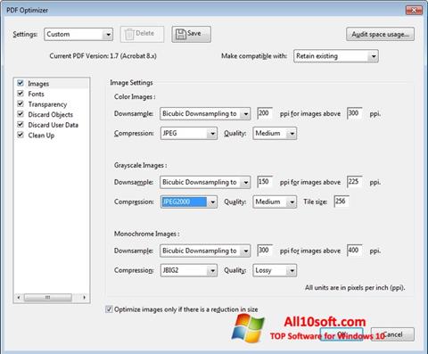 Skärmdump Adobe Acrobat Pro DC för Windows 10
