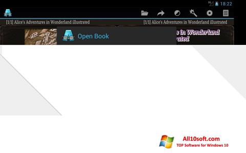 Skärmdump AlReader för Windows 10