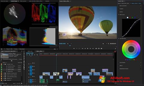 Skärmdump Adobe Premiere Pro CC för Windows 10