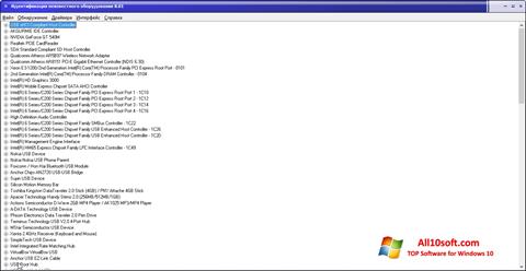 Skärmdump Unknown Device Identifier för Windows 10