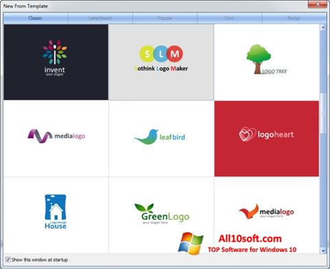 Skärmdump Sothink Logo Maker för Windows 10