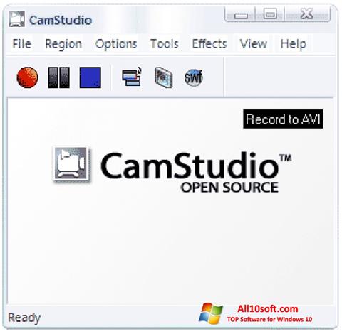 Skärmdump CamStudio för Windows 10